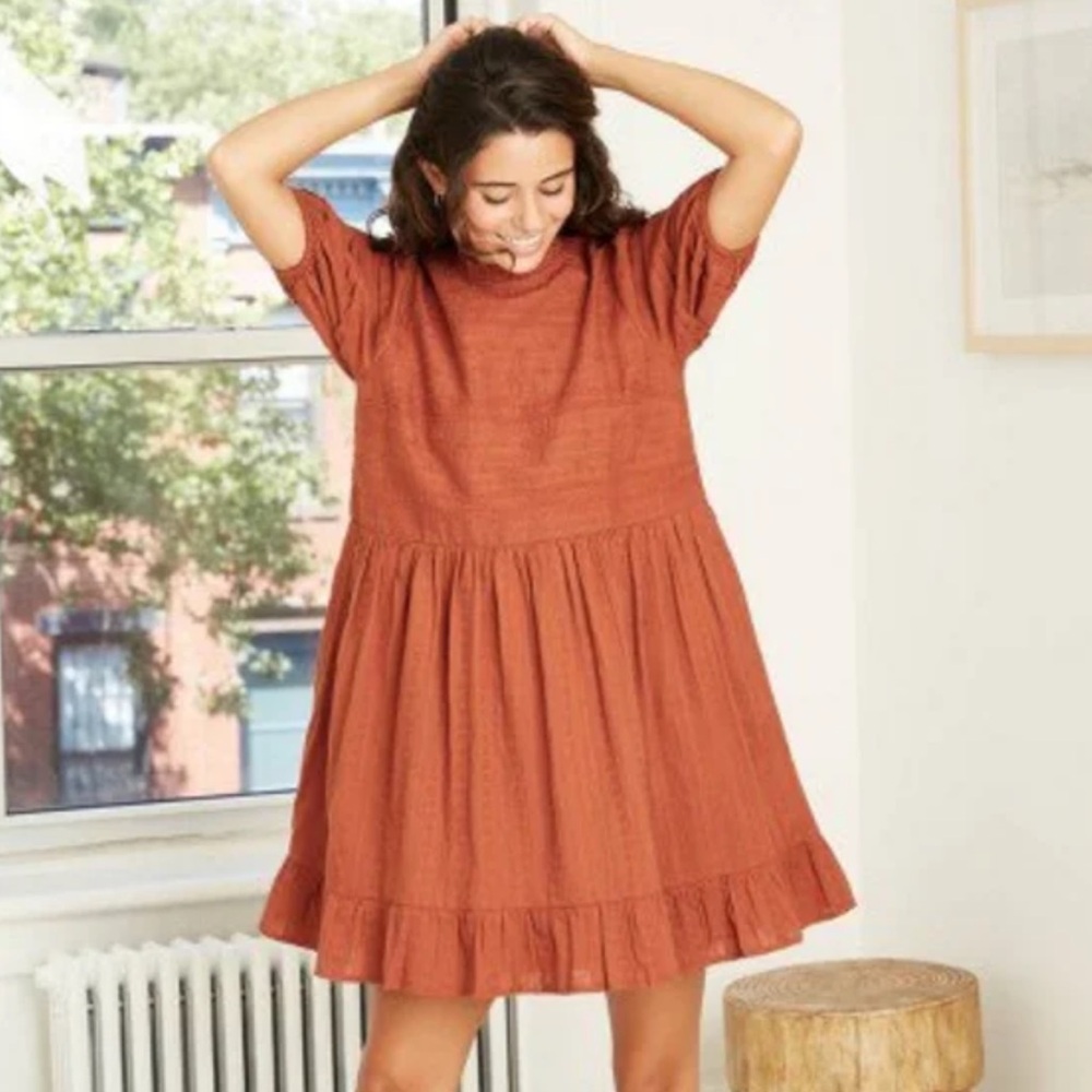 Universal Thread Rust Mini Dress - image 1